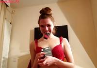 Sweet Young Girl use a condom for the first time!