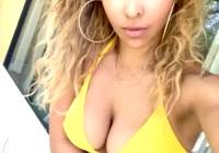 Yellow Bikini Tinashe